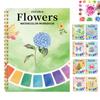 Watercolor Workbook for Beginners Step-by-Step Painting Guide Animal Flower Illustrations Paper Coloring Book for Learning Techniques