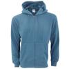 SG Mens Plain Full Zip Hooded Sweatshirt