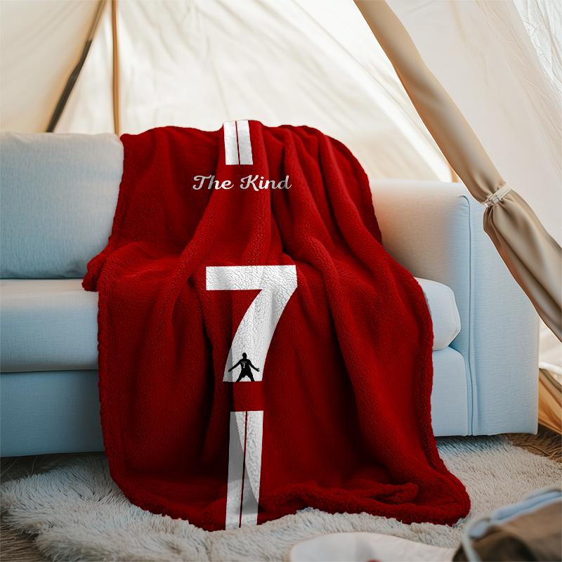 7 Theme Printed Blanket - Perfect for Couch, Bed, Travel & Outdoor Use | Machine Washable, Cozy & Durable.