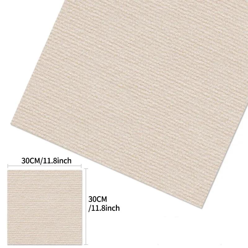 Самоклеящиеся наклейки на ковры для пола, квадратные коврики, самоклеящиеся коврики для самостоятельного укладки на пол для кухни, столовой, спальни, домашнего декора 30 см