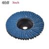 40# Carbon Steel Flap Disc DIY Enthusiasts Diameter