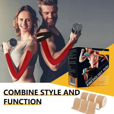 Пластырь для мышц, спортивная лента, эластичный бинт, пластырь на грудь, колено, плечо, талию, антистрессовый внутренний эффект