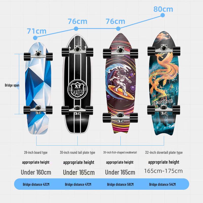 Zhongmei Land Surf Skate Board