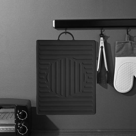 Силиконовый коврик для гриля, инструменты для гриля, большой коврик-лопатка для Blackstone, нескользящий уличный коврик для гриля, коврики для выпечки, коврик для боковой полки для гриля