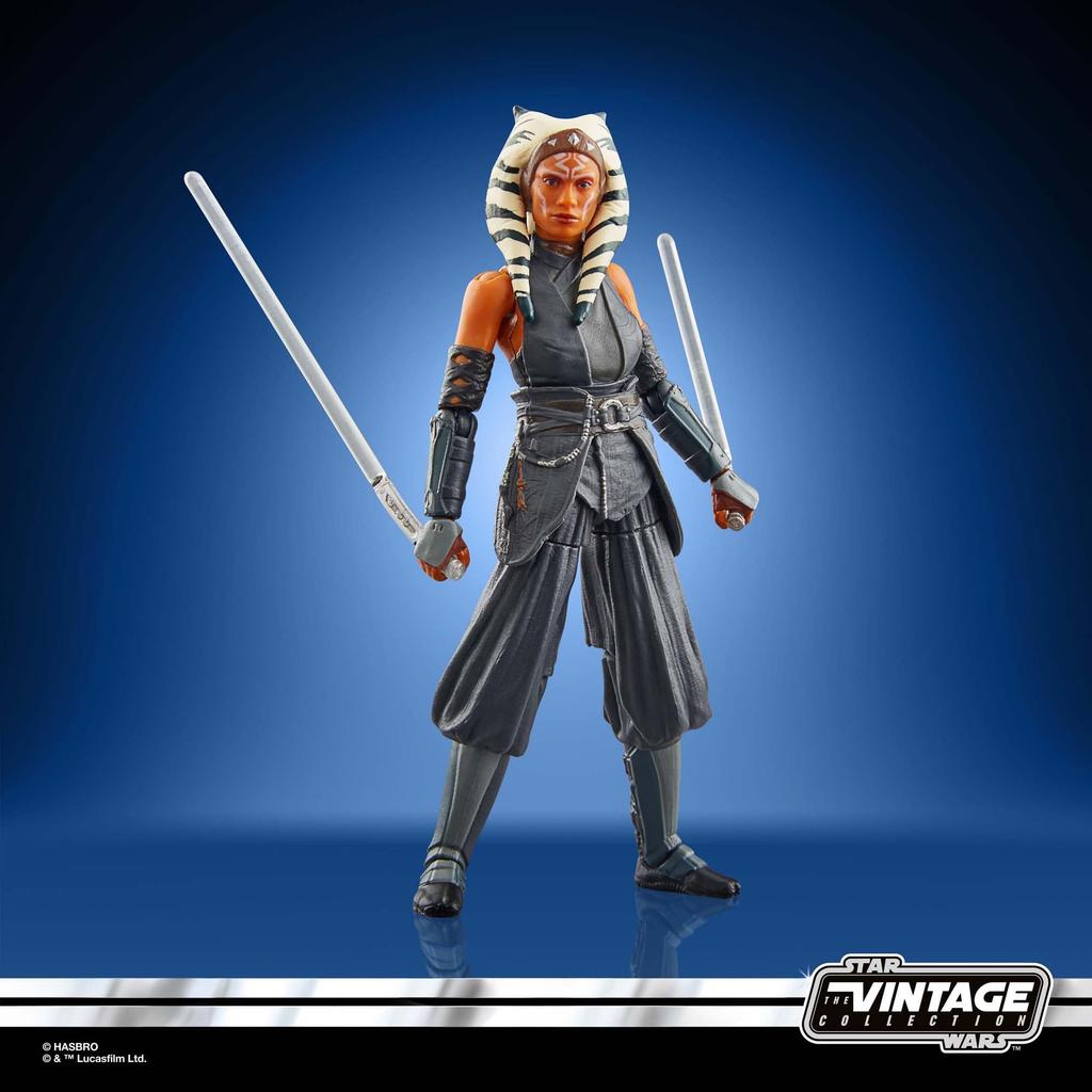 STAR WARS Vintage Collection Ahsoka Tano 3.75-inch Collectible Action Figure (Ages 4 and Up) F7347