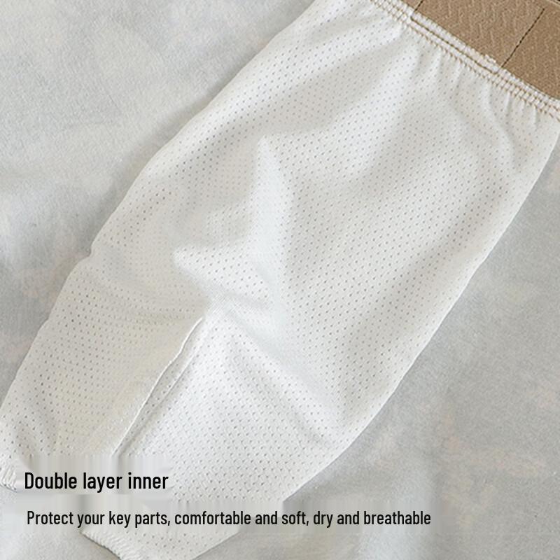 Мужские премиальные антибактериальные хлопковые боксеры-брифы FitonTon, 3 шт.