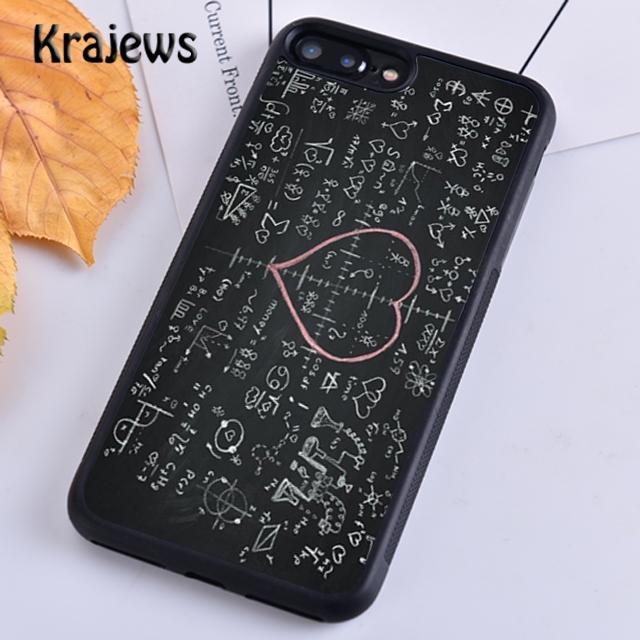 Krajews Математические Формулы Уравнения Мягкий Чехол-Накладка Для iPhone 17 Air 16 15 14 plus 11 12 13 pro max coque Fundas