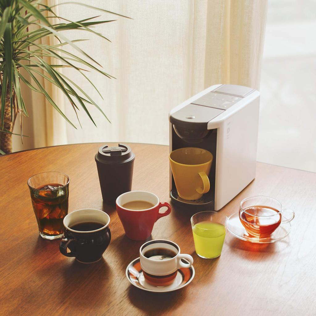 UCC Drip Pod Single-Serve Coffee Machine, Capsule Type, DP3, 700ml, Brown