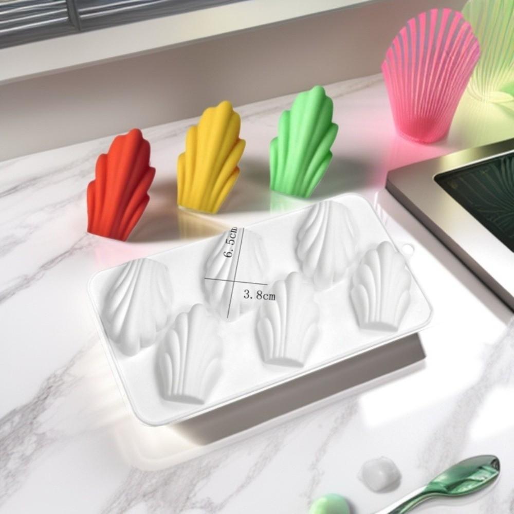 Silicone Material Baking Mold Madeleine Shell Dessert Mold Easy Release Pudding Mold Bread Making