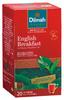 Dilmah Gourmet English Breakfast Tea Bags, 20 Tea Bags X 2