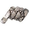 Wrapped Width 3cm X Total Length Made In Japan Belt, Nishikihebi, Diamond, Python, Leather, Buckle, 115cm, Adjustable, Snakeskin, Leather,