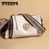 Women Genuine Leather Handbags Designer Rotating Metal Lock Ladies Shoulder Bags Fashion New Luxury Brand Female Messenger Bag