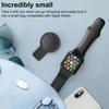 Watch Charger Wireless Induction Charging Dock Station Compact Portable Magnetic Charger for Apple Watch USB Type-C Fast Charging Dual Interfaces