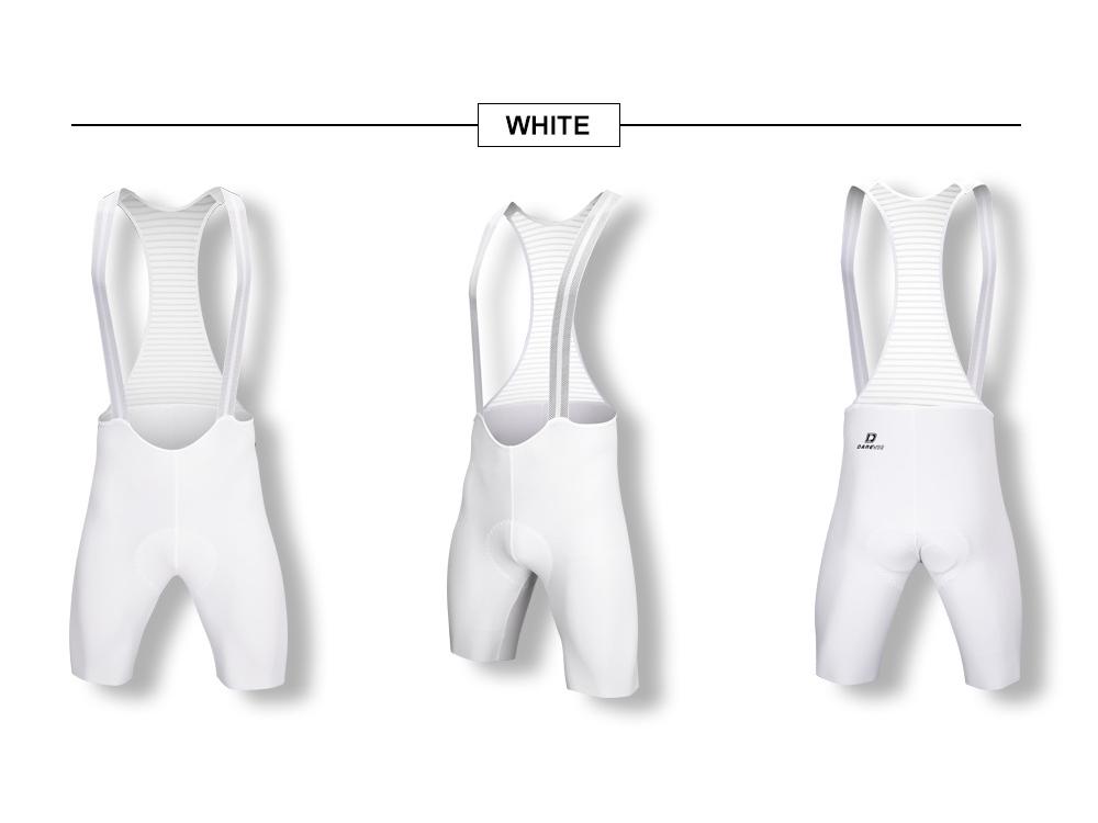 Летние велосипедные шорты-бибы Yongwei Darevie с противоскользящим эффектом - Высокоэластичные, цельные для горного/шоссейного велосипеда.