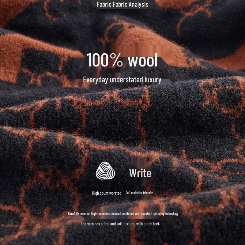 Navigare Unisex Fashion Wool Scarf