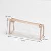 PVC Kawaii Transparent Pencil Case Waterproof Pencil Bags for Students Stationery School Supplies Portable Pen Pencil Pouch Bag