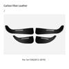For BMW E90 F10 F30 F20 F34 F07 X3 F25 X5 F15 E70 X1 E84 Carbon Fiber PVC 4pcs Car Door Anti-Kick Pad Stickers Protector Films