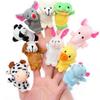 Plush Animal Puppet Dog Finger Puppet Cartoon Children's Hand Puppet Stuffed Toys