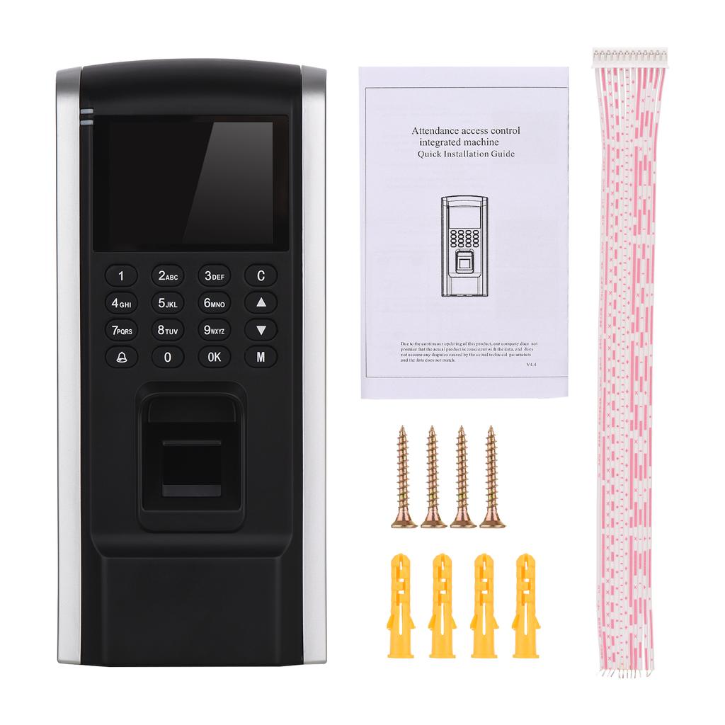 Контроль доступа по отпечаткам пальцев. Машина учета рабочего времени. Биометрические часы. Регистрация сотрудников.