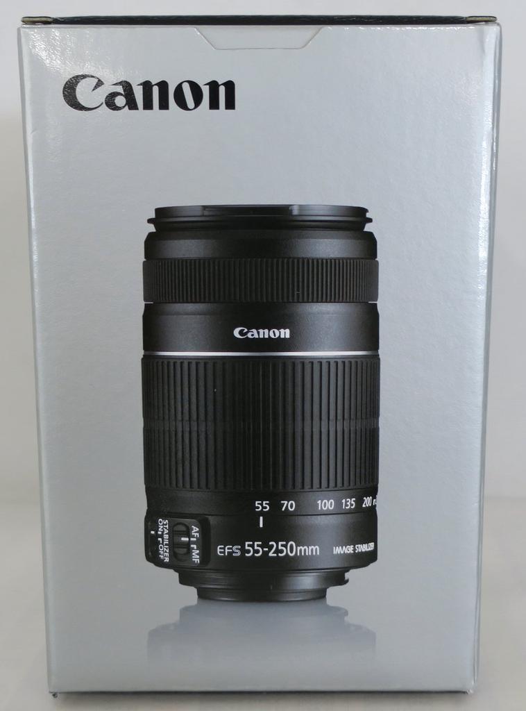 Canon Telephoto Zoom Lens EF-S55-250mm F4-5.6 IS II APS-C Compatible