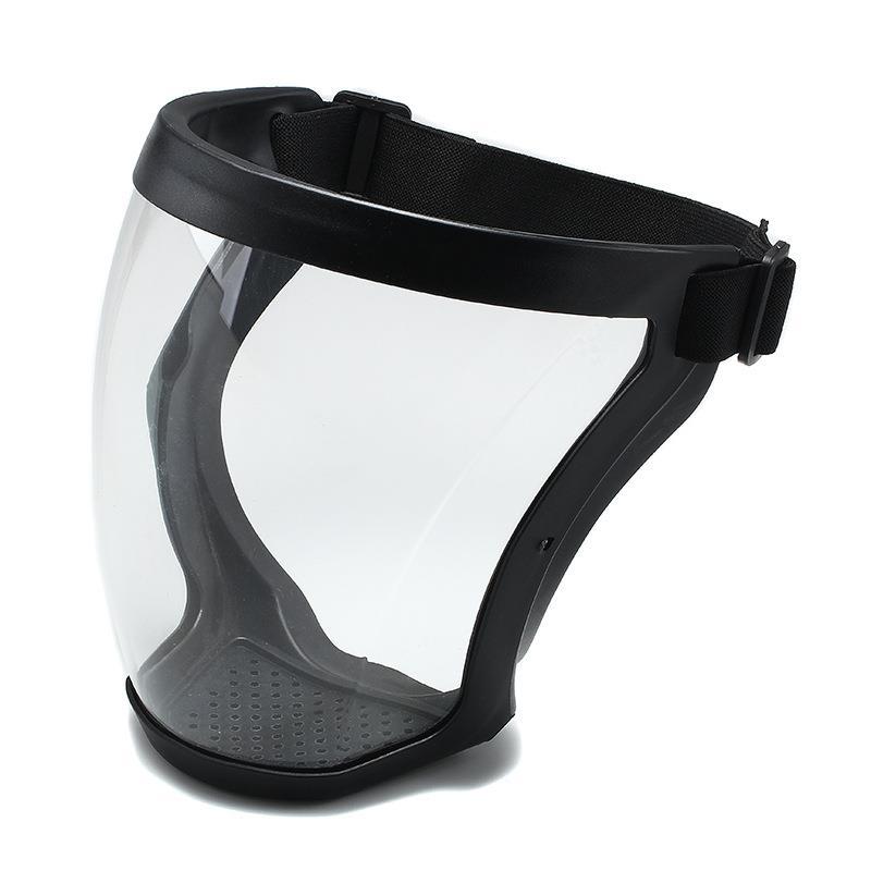Защитная маска Прозрачная защита для лица Маска для лица Защитная маска для улицы Защитная маска для головы Крышка для работы Защита от брызг