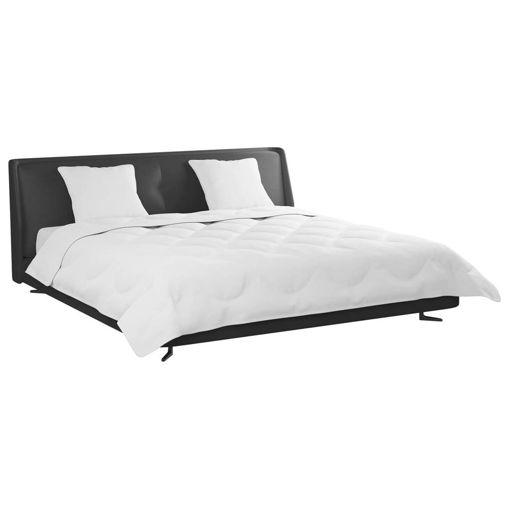 Summer Duvet with Pillows 3 pcs White Microfiber