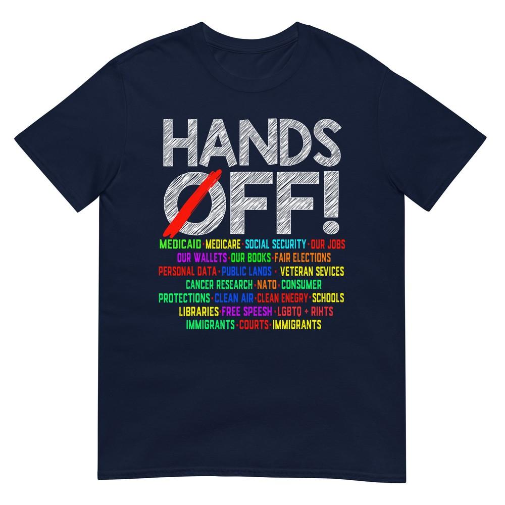 Hands Off Protest Social Security And Medicare Protest TShirt