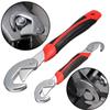 Steel Portable Non-Slip Adjustable Double Ended For Mechanic Spanner Pipe Wrench Hand Tool Wrench