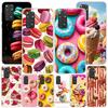 Чехол для телефона Macaron Ice Cream Cake Doughnut для Xiaomi Redmi Note 15 14 13 12S 12 11 Pro Plus 14S 11S 11E 10 10S 11T 5G Personali