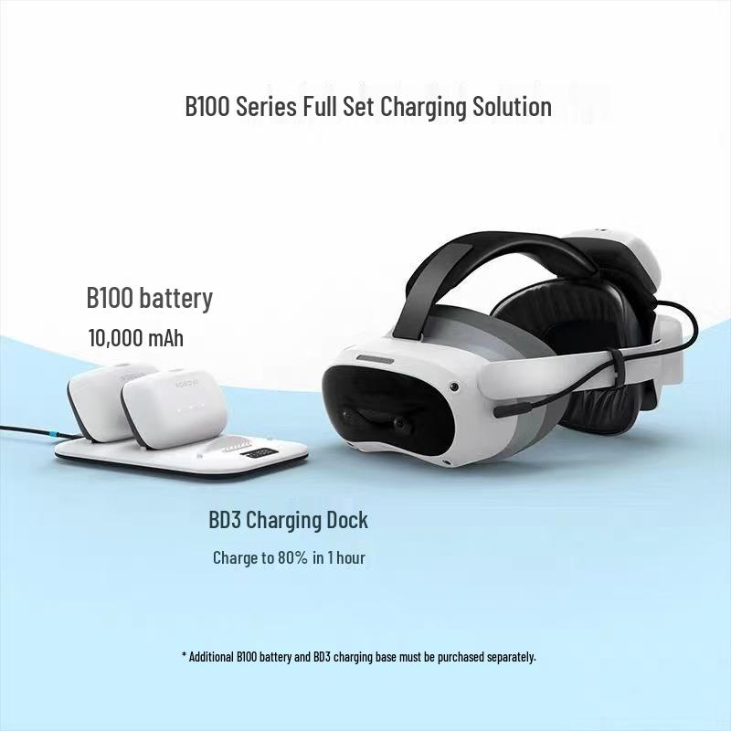 Магнитный ремешок-аккумулятор BOBOVR P4u для PICO 4 - Ультра-аксессуар Power Bank
