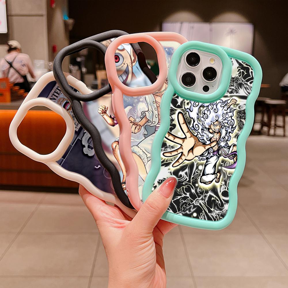 Ae92 One Piece Luffy Gear 5 Защитные чехлы для телефонов для iPhone 14 13 Pro Max 11 12 15 Plus XR Infinix Hot 40i Smart8 Tecno Big Wave Задняя крышка из ТПУ
