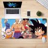 Кожаный Анимационный Коврик для Мыши Dragon Ball Коврик для Мыши Сон Гоку Вегета Мужской Коврик для Клавиатуры Настольный Коврик Очень Длинный Защита Запястья Японское Аниме Горячая Кровь