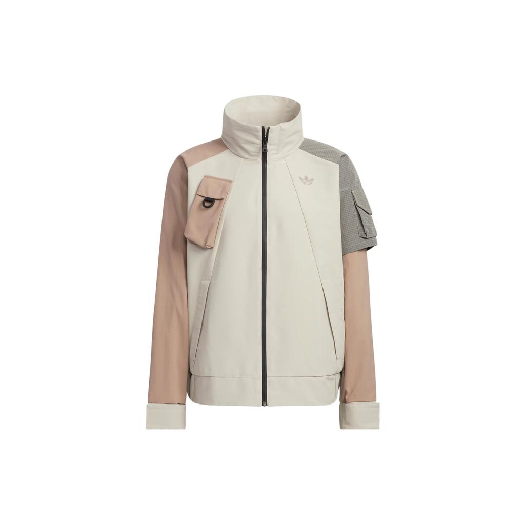 adidas Оригинальная куртка Trefoil Im с несколькими карманами, спортивная повседневная куртка с воротником-стойкой, мужская верхняя одежда, разноцветная HE6607