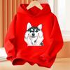 Dogs Dabbing Dab Animal Cartoon 3D Funny Printed Hoodies Kids Long Sleeve Streetwear Boy Girl Hip Hop Thin Pullover Hoody