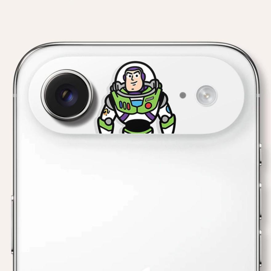 Для iPhone Air/17 Вырез под камеру Печать Мягкие наклейки на камеру / Микроматовое покрытие / Защита от отпечатков пальцев / Декоративная пленка для камеры / Износостойкая / Защита от царапин /