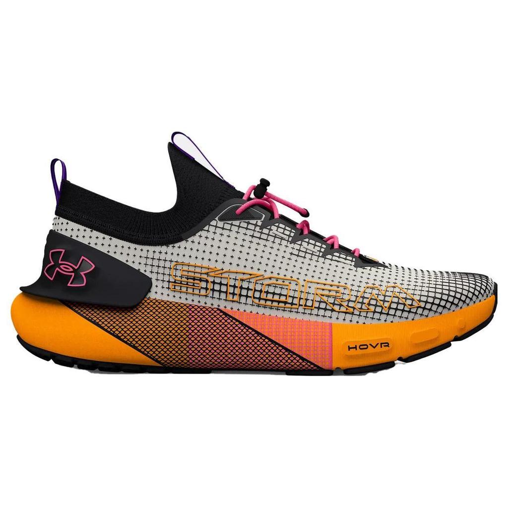 Under Armour Unisex UA HOVR Phantom 3 SE Storm Running Shoes White Clay Formula Orange Pink Punk 3026610-300
