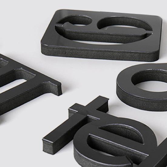 Nordic Style Wall Clock with Lasers Engraving 3D Digital Display Silent Sweep Movement Easy Installation Number Clock Room Decor