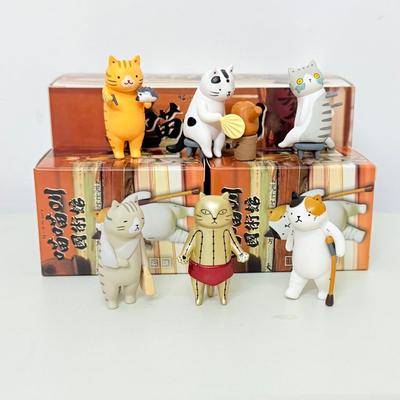 Слепая коробка с кошкой Фигурка кошки Игрушка Мисс Кошка, Игрушка для сцены медицинской симуляции, Декорация для слепой сумки Академии кунг-фу, Рождественский подарок для детей