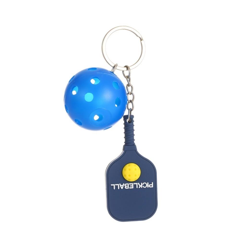 Detachable Fitness Series Pendant with Buckle Pickleball Key Holder Bag Charm