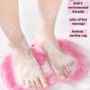 2PCS Multifunctional Non-Slip Bath Mat with Foot & Back Scrubbing, Dead Skin Removal, and Large Suction Cups