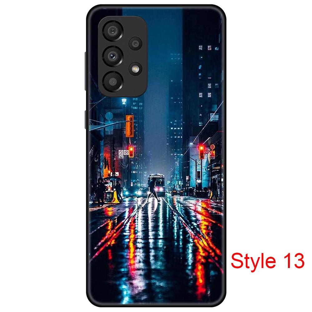 For Galaxy A33 5G Case, Samsung A33 5G Cute Case, Black Bumper TPU Soft Rubber Silicone Cover Phone Case for Samsung Galaxy A33 5G