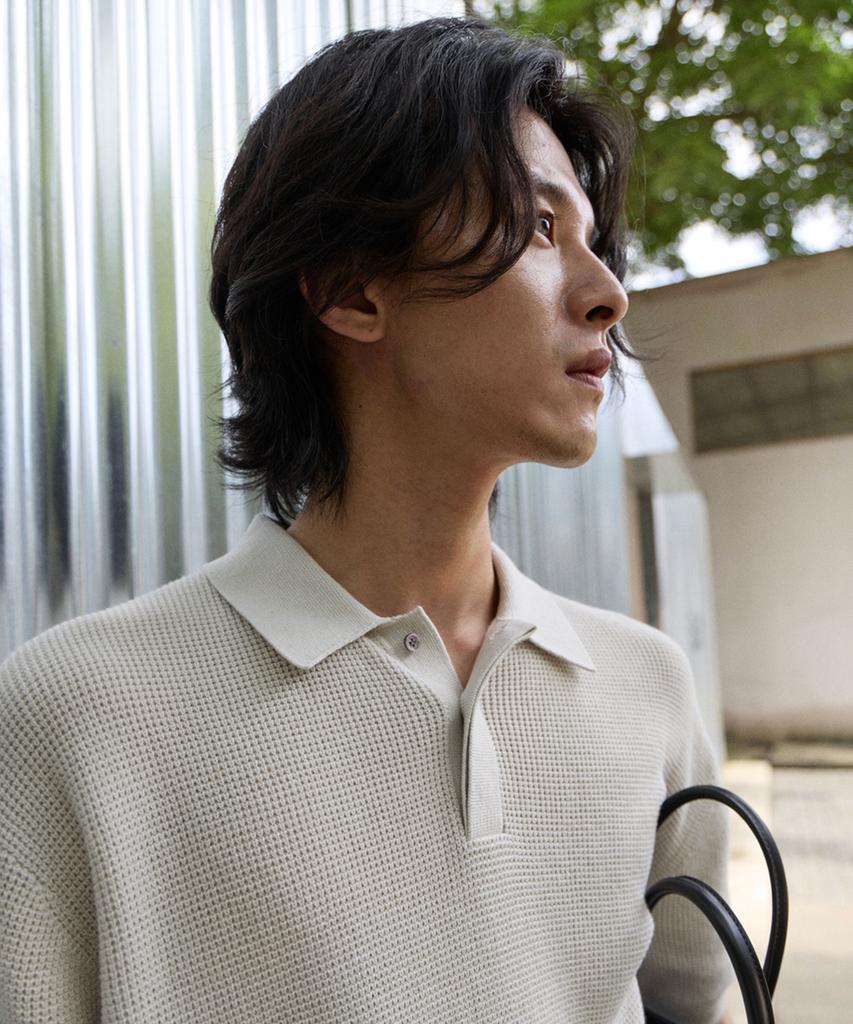 MOOD INSIDE Scallop Hidden Collar Knit_Mint (Type B)