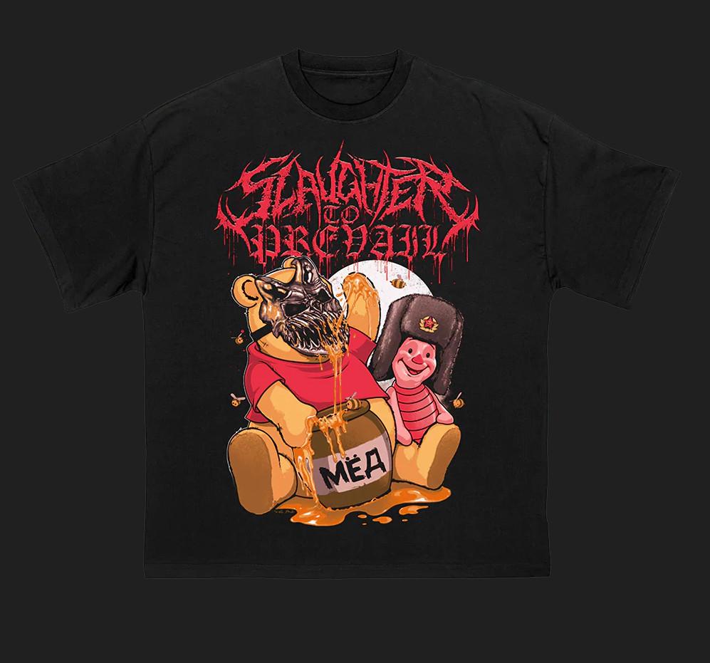 Slaughter to Prevail Pooh Shirt Black Unisex S-5XL IM1540