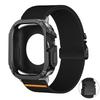 Чехол+нейлоновый ремешок для Apple Watch S11 S10 42 46 мм 9 8 7 6 5 4 SE3 Защитный из ПК+ТПУ для Iwatch Ultra 3 49 мм 45 мм 41 44 40 мм 38 мм