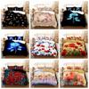 Красная, синяя роза, ромашка, тюльпан, цветы, цветочный комплект Doona, пододеяльник, комплект постельного белья