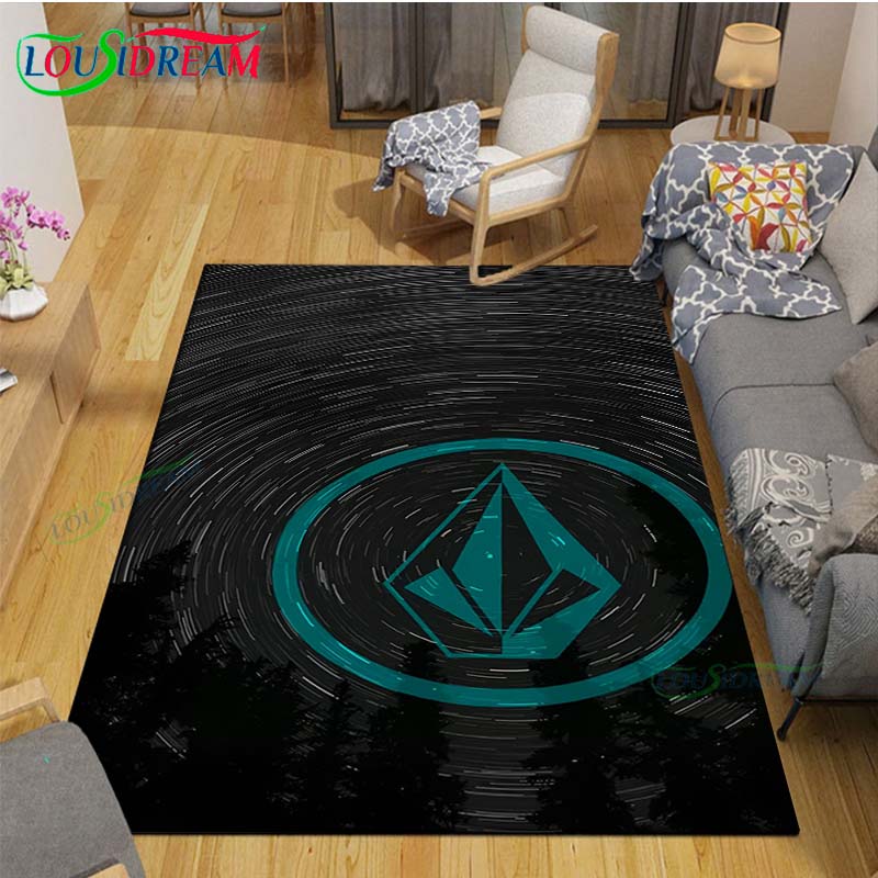 Fashion V-VOLCOMS Carpets Bedroom Becoration Living Room Decoration Carpets for Bed Room Rug Anime Rug  Area Rug