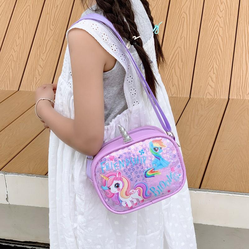 School Bag New Cartoon Children's Backpack Casual Lightweight Versatile Messenger Backpack Play Change Bag