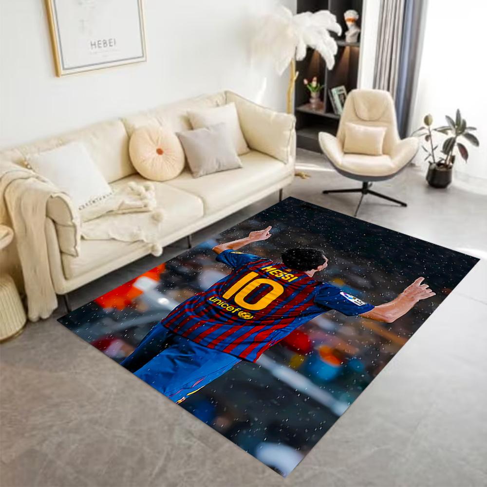 Argentina's Messi Action Floor Rug Office Rug Suitable for Foyer Dormitory Decorate room Bedrooms Anti-slip Rug Decorate Offices Wedding Party Gift