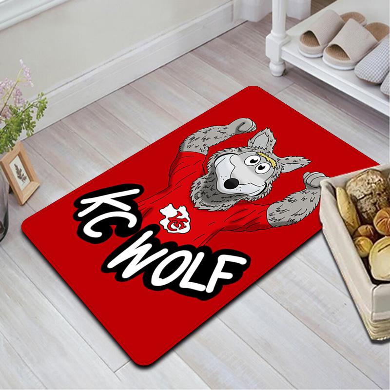 KC Wolf Rug Floor Mat for Living Room or Bedroom Soft and Comfortable Carpet a Gift for Birthday and Holiday.SFF0917096