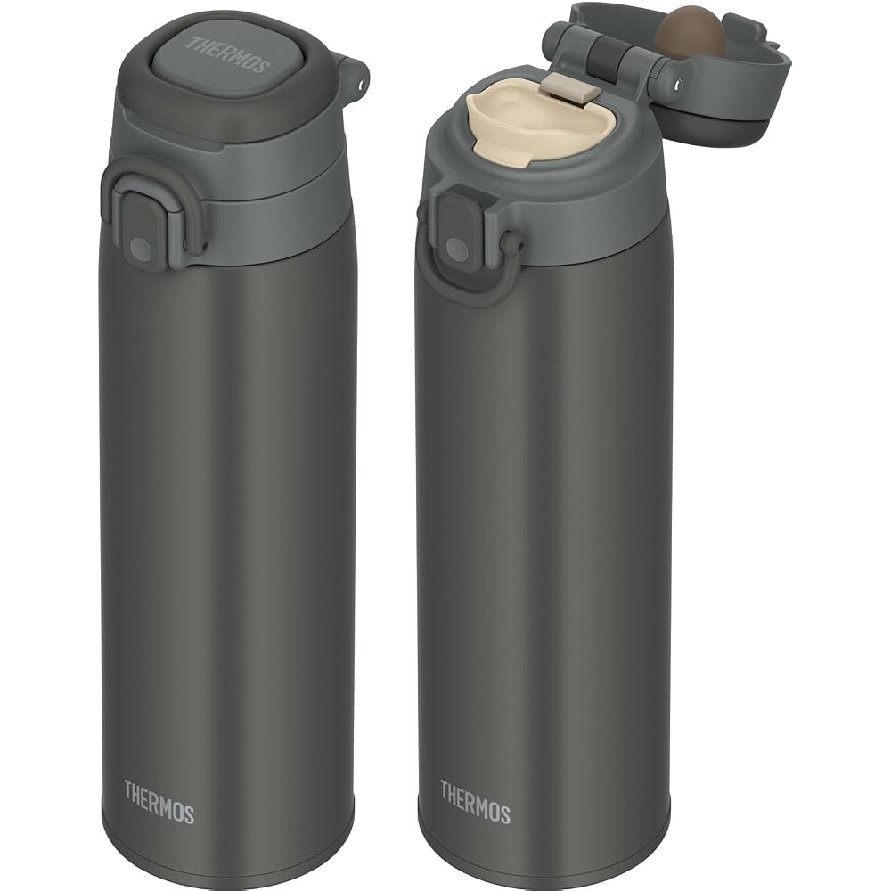 Thermos Vacuum Insulated Portable Mug with Carry Loop, 750ml, Dark Gray, JOS-750 DGY